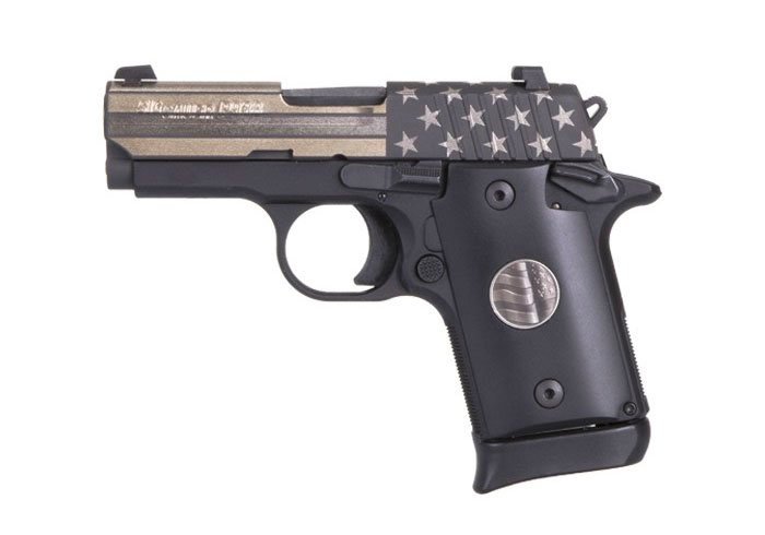 SIG SAUER P938 STAND 9mm pistol special edition