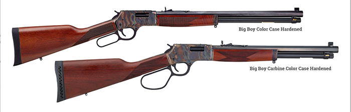 Henry Announces Six New Big Boy Color Case Hardened Rifles