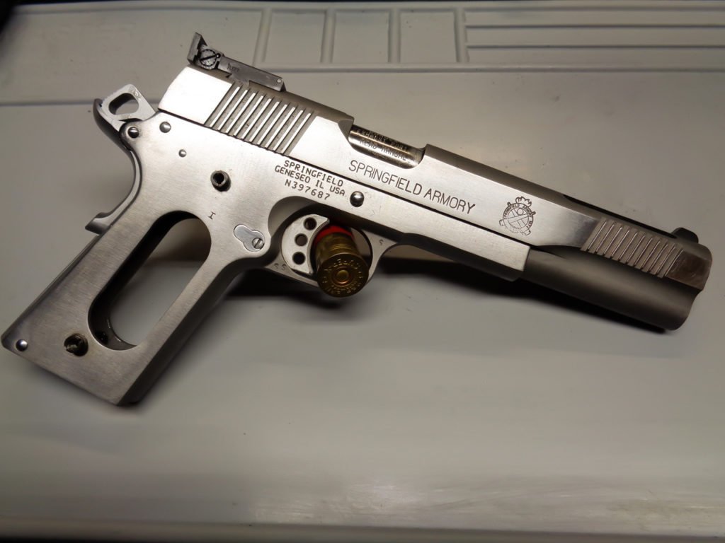 SPRINGFIELD ARMORY 1911 モデルガン V16 Springfield Armory 1911 V-16 Long Slide .45 Super Semi