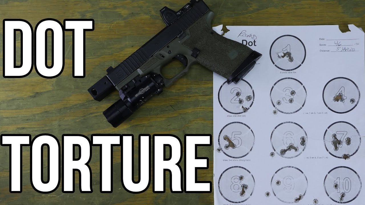 Dot Torture Drill Pistol Power Drills Primer Peak