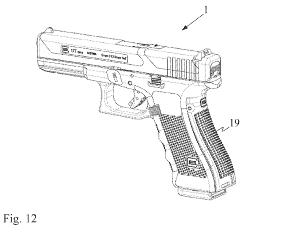 Чертеж glock 17 с размерами