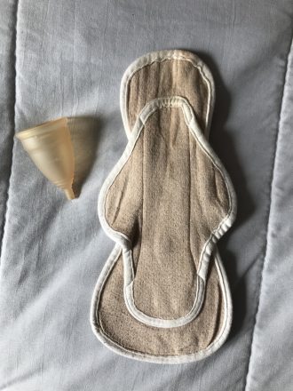 Reusable feminine hygiene for woman prepper