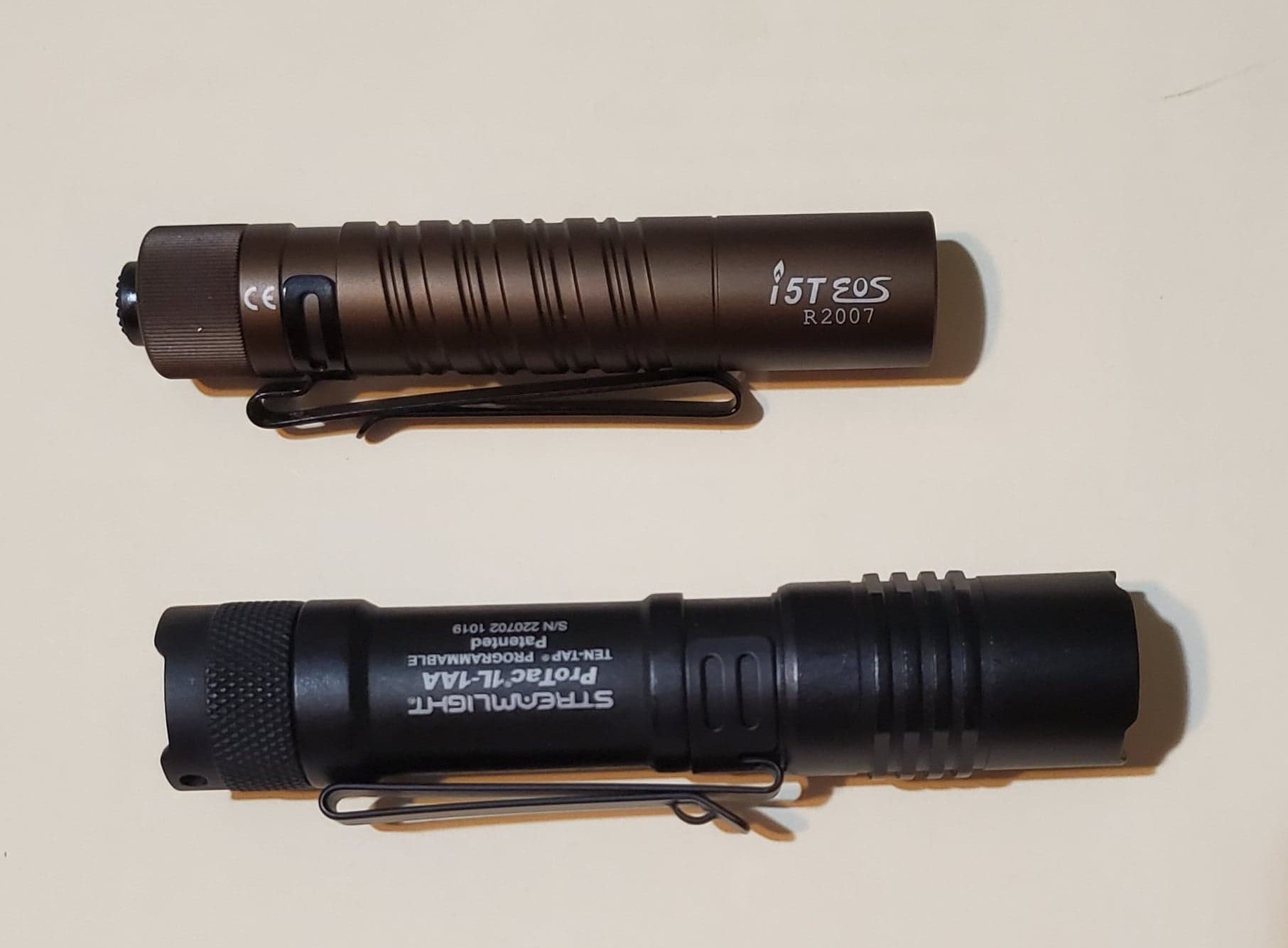 Olight vs Streamlight