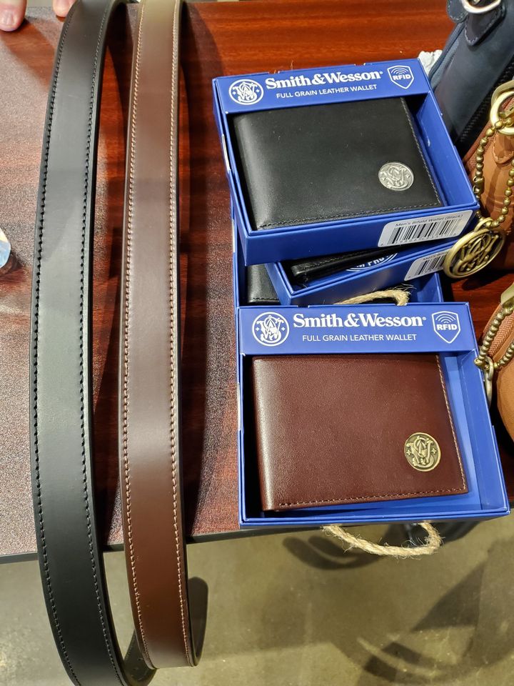 Soon to be released gun belts and wallets