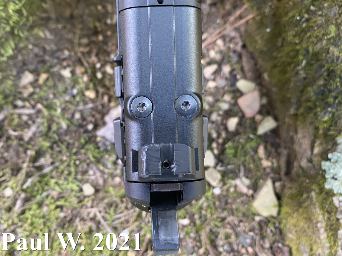 FN 502 Sights and Optic Plate Image