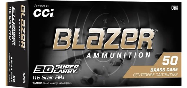 30 Super Carry Blazer Brass