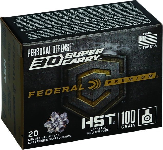 30 Super Carry Federal HST