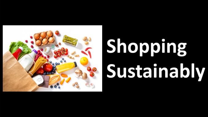 shopping sustainably