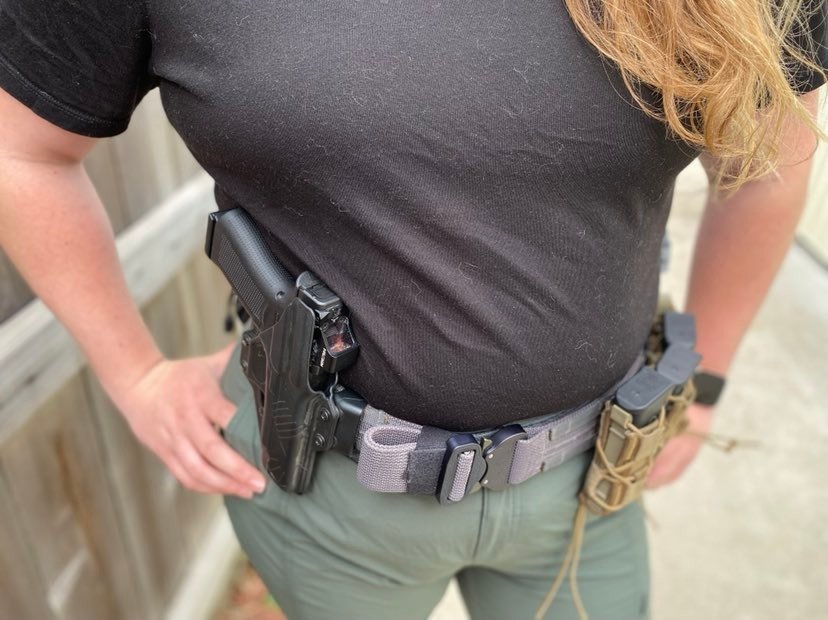 Blue Alpha CCW Fanny Pack