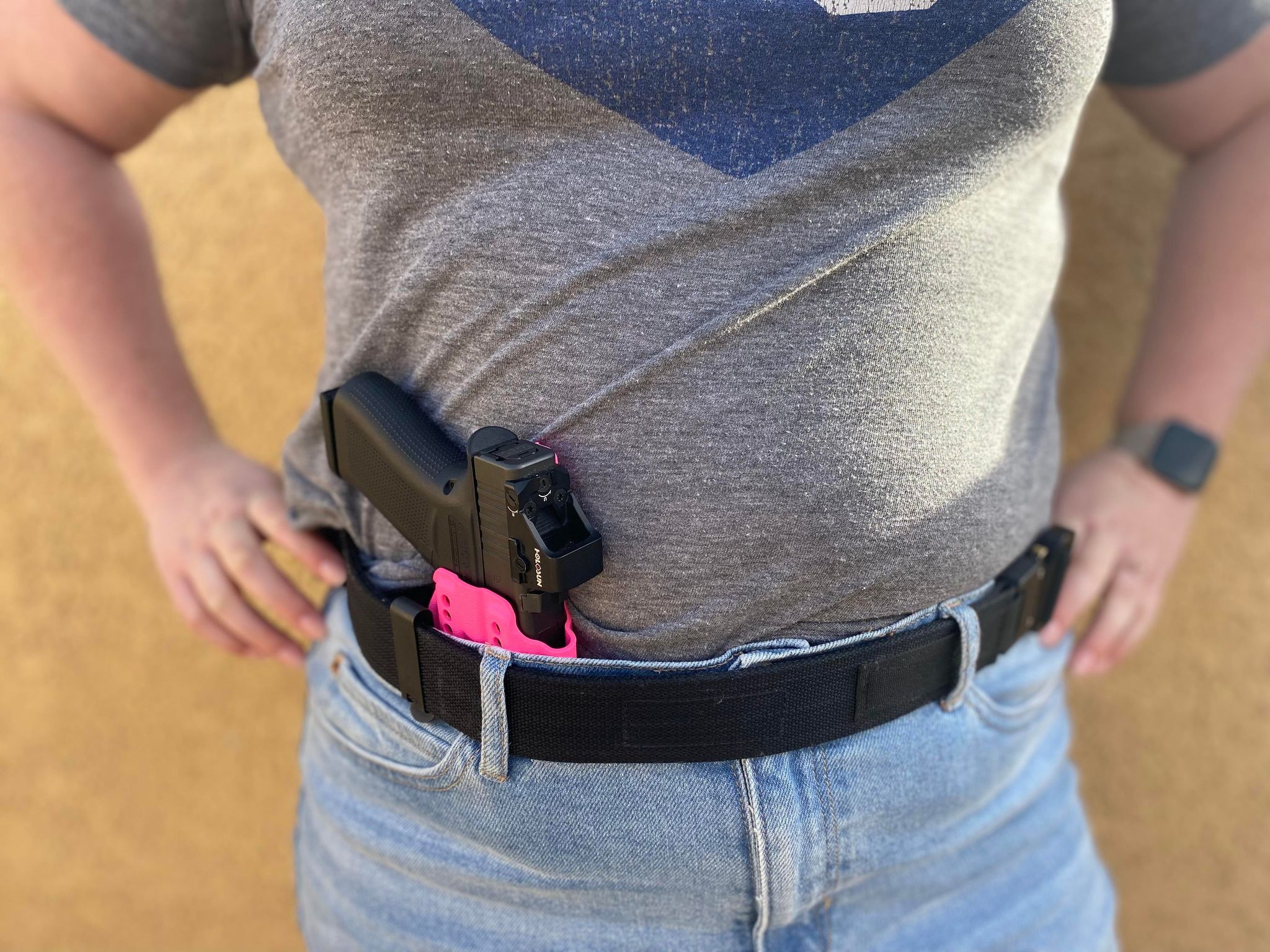 Blue Alpha Belts Hybrid EDC