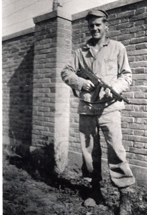 E.B. Sledge Guard Duty