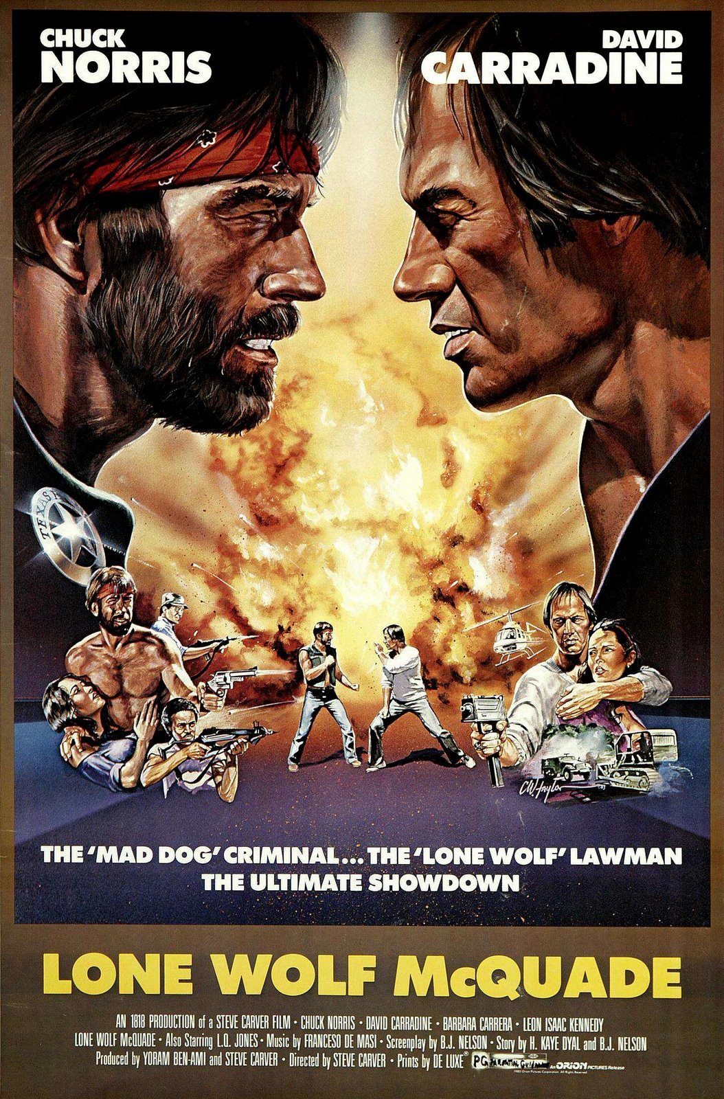 Lone Wolf McQuade Poster