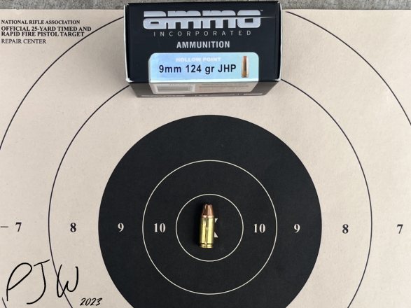 EDC X9 Ammo Incorporated 124gr JHP