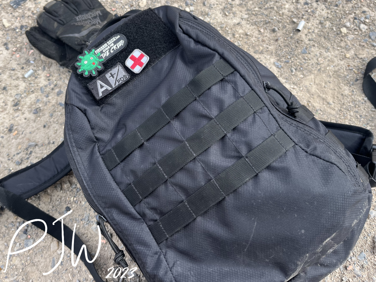 Grey Ghost Gear Lightweight Assault Pack Mod 1 Molle and Hook and Loop Patch