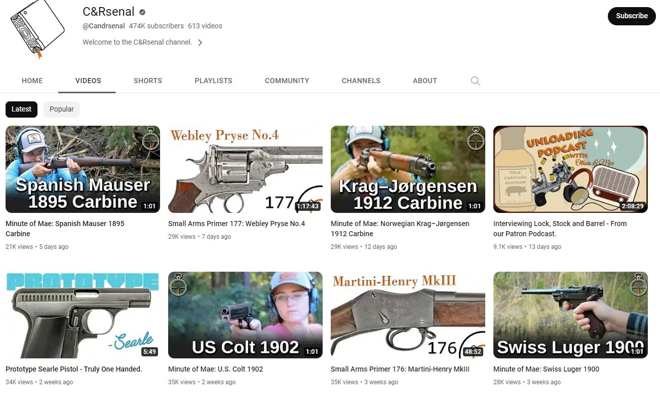 favorite firearms youtube