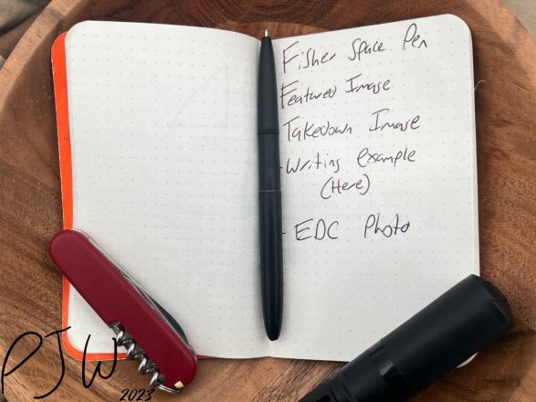 Rite in the Rain Waterproof is the Same as the Fisher Space Pen, Ink is  Fisher Cartridge for Both : r/pens