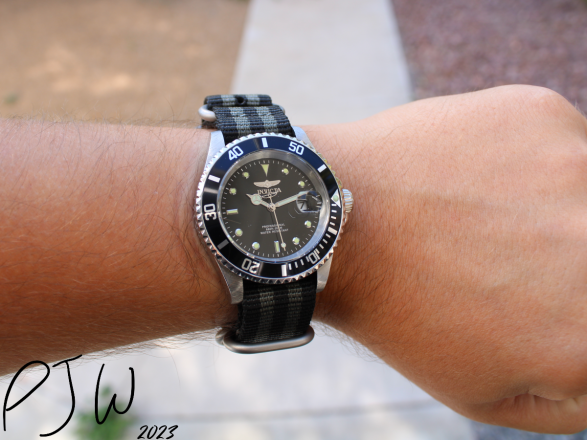 Invicta Pro Diver Wristshot