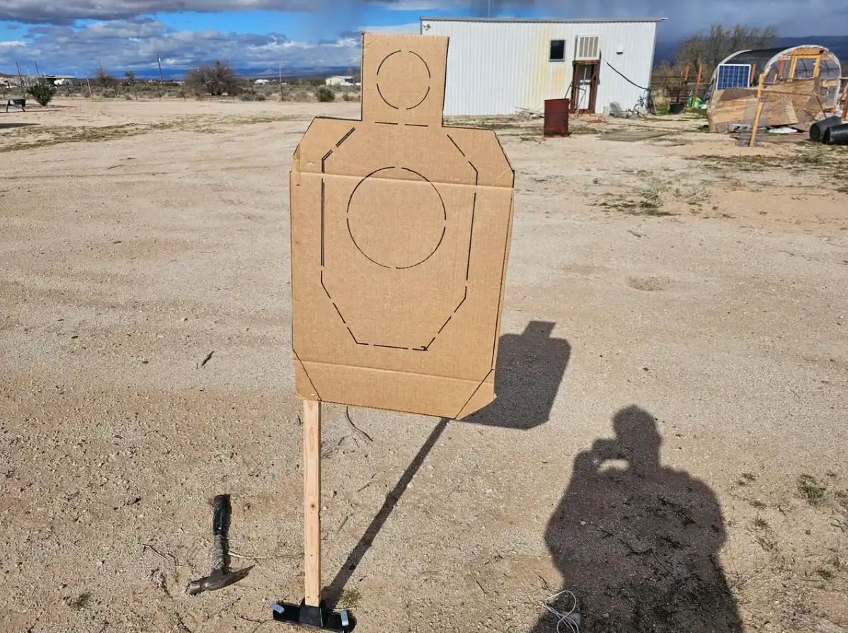 3D printed target stand
