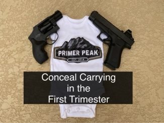 Conceal carry carrying during pregnancy while pregnant first trimester