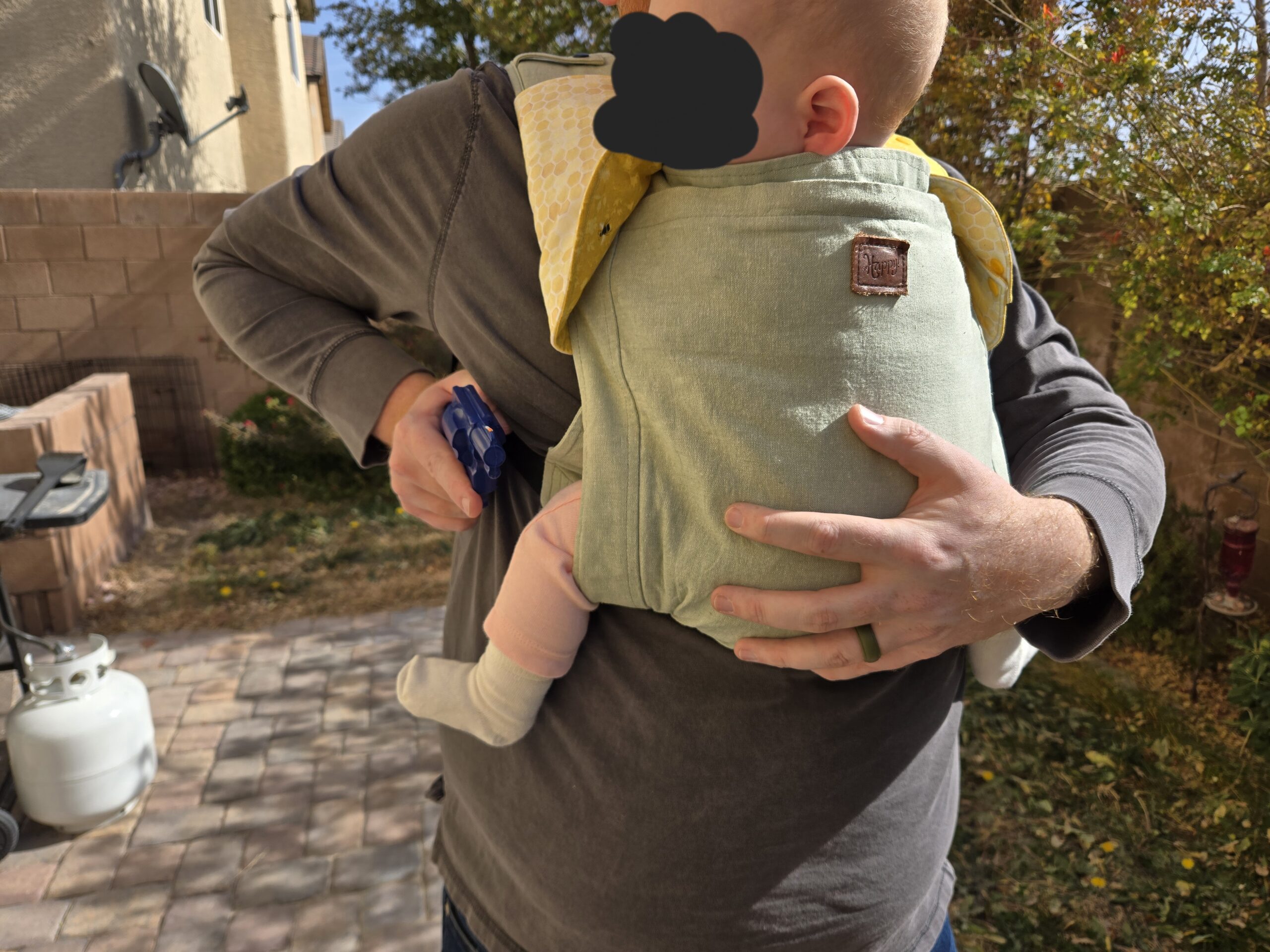 Conceal carry new parents baby wearing