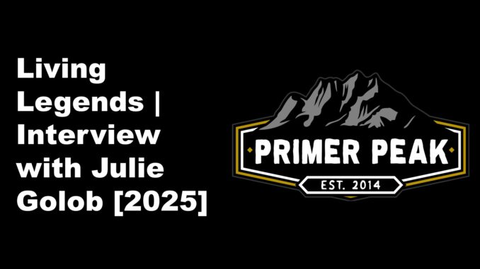 living legends interview with julie golob