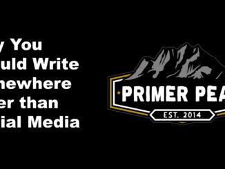 why you should write somewhere other than social media