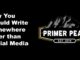 why you should write somewhere other than social media
