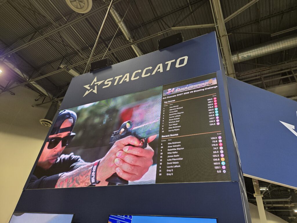 Ace VR XR dry practice training shot show 2026