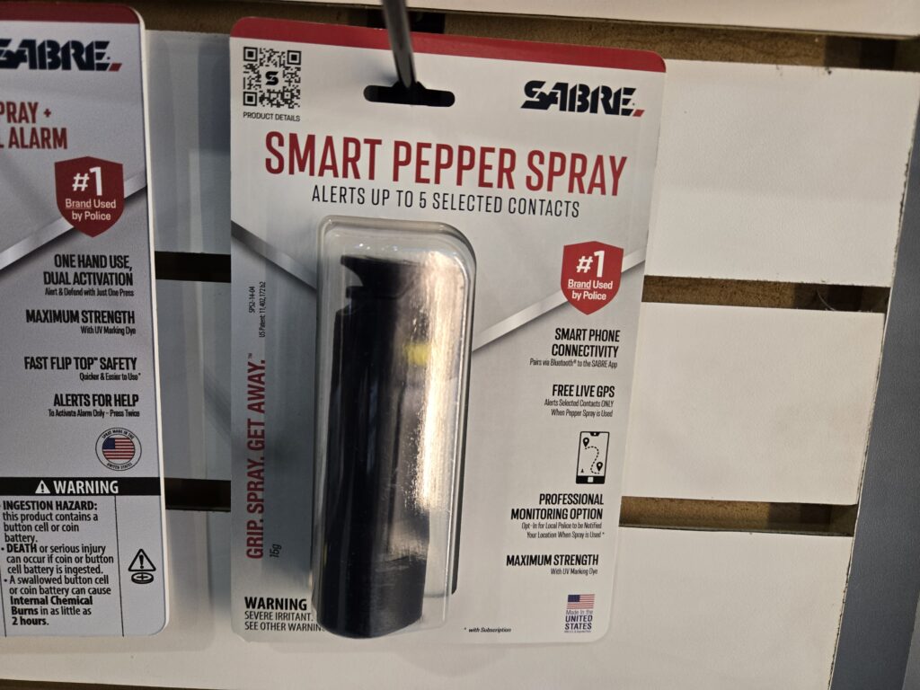 sabre pepper spray shot show 2026