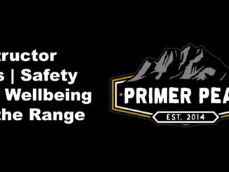 instructor tips safety and wellbeing on the range