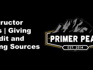 instructor tips credit sources