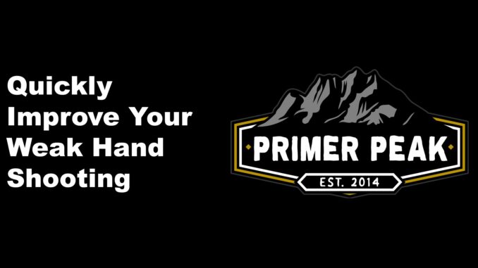 quickly improve your weak hand shooting