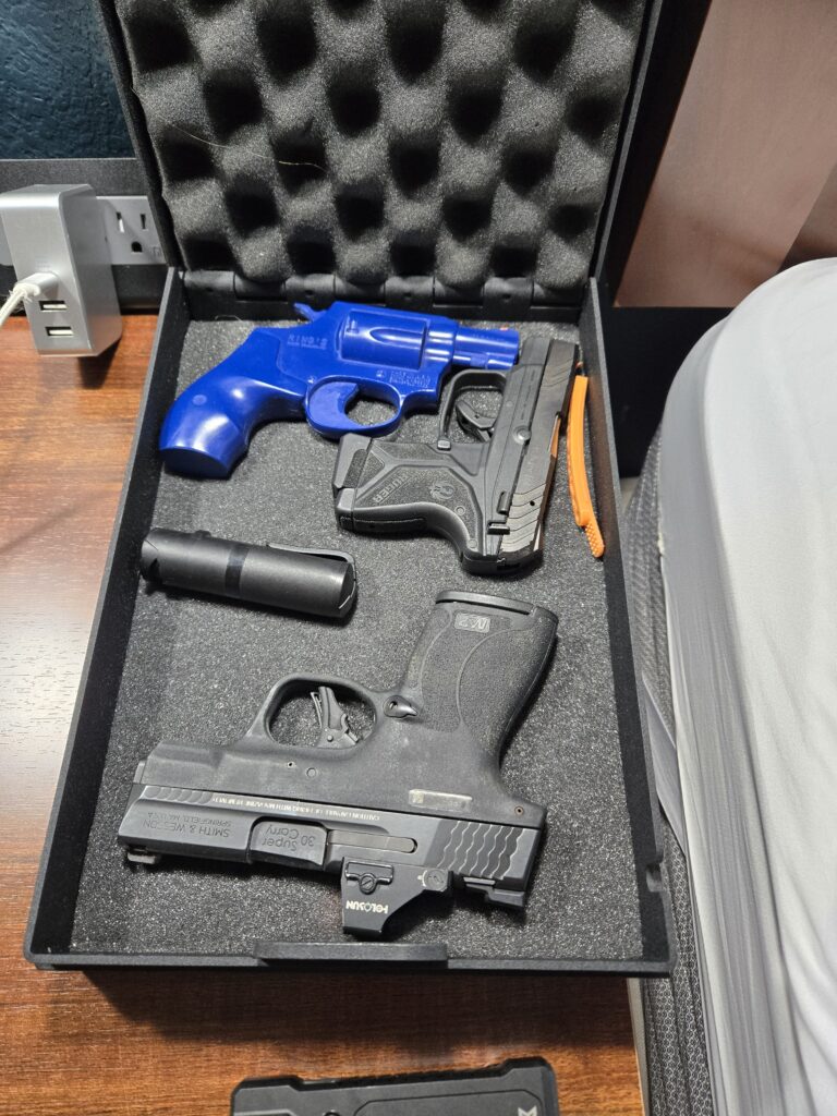 travel traveling gun safety firearms children kids