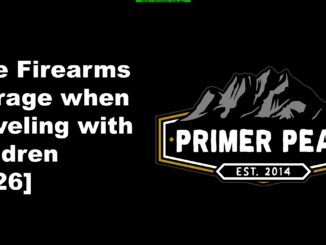 safe firearm storage when traveling with children