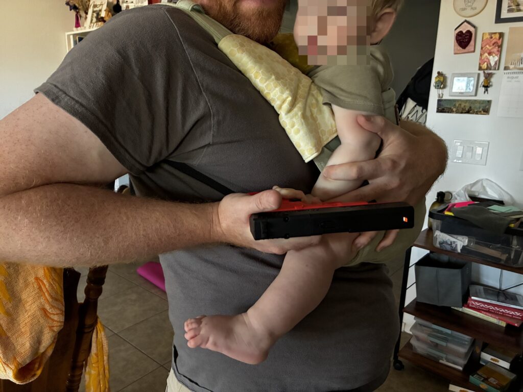Mantis TitanX babywearing baby wearing